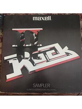 Maxwell Rock II Sampler Vinyl LP 1980 RCA Records DPL1-0466